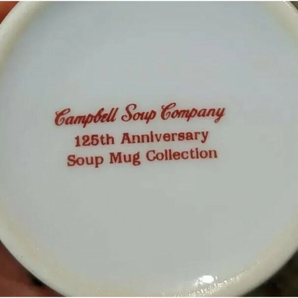 Campbell's Beefsteak Tomato Soup Cup 125th anniversary Soup Mug Collection